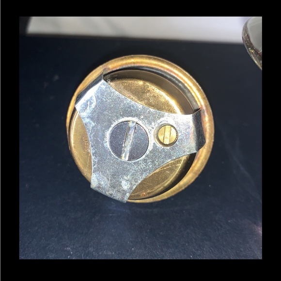 Vintage 1960’s hand blown amethyst & clear art glass cigarette starter - Picture 8 of 15